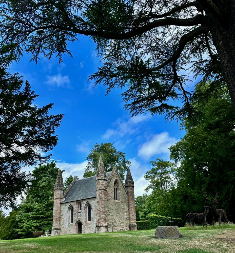 Vieille chapelle en pierre du Scone Palace